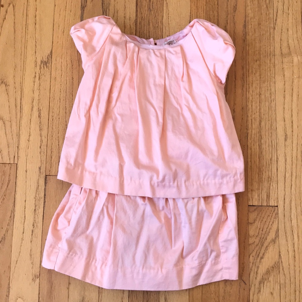 Crewcuts Lined Top and Skirt Set